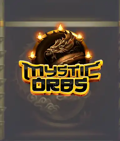 ELK Studios' Mystic Orbs slot displayed with its magical orbs and ancient temple background. The image highlights the game's magical aesthetic and its immersive visual design, appealing to those seeking mystical adventures. The artistry in each symbol and orb is evident, enhancing the overall mystical experience.